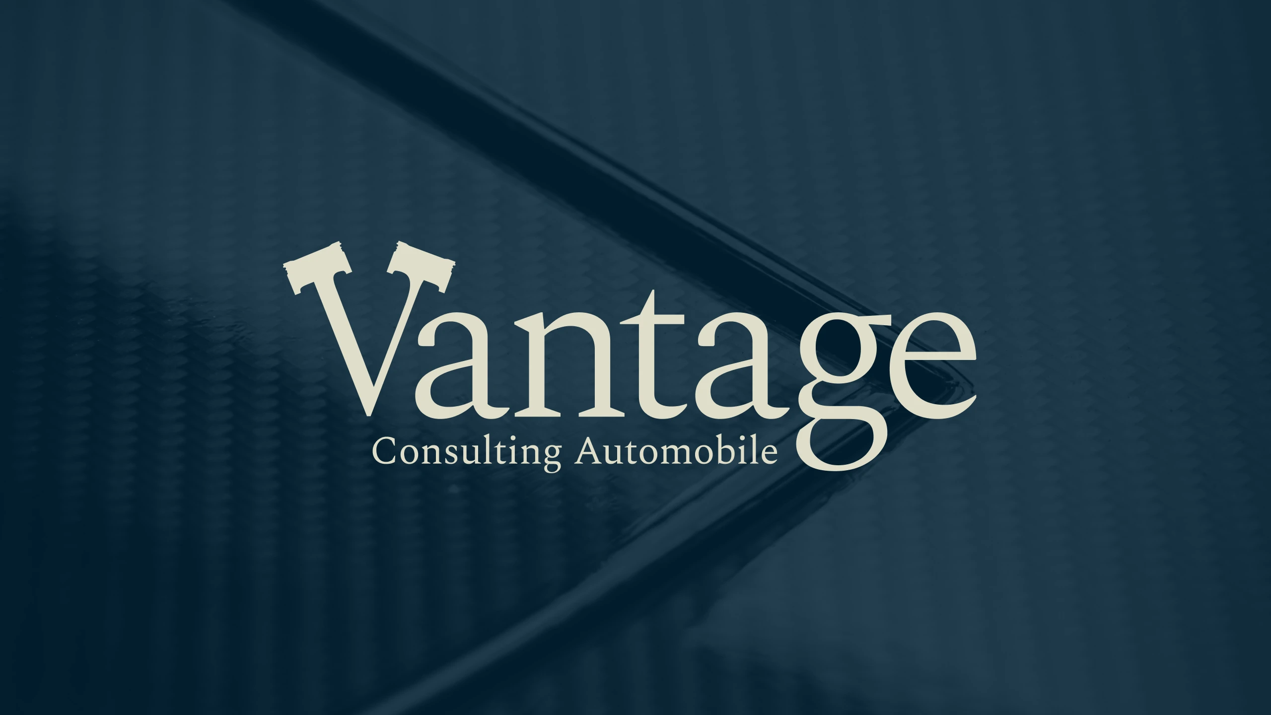 Vantage Automobiles brand identity and logo design