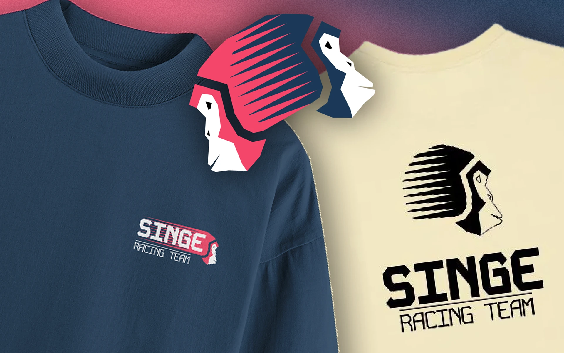 Singe Racing — Merch and brand identity